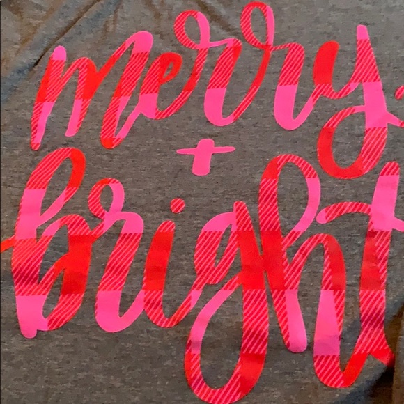 Christmas long sleeve Tee - Picture 2 of 2